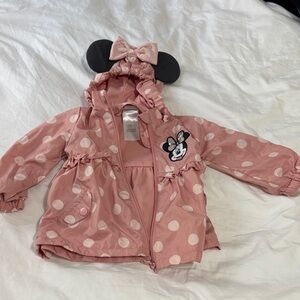 Disney Pink Polka Dot Minnie Mouse Jacket